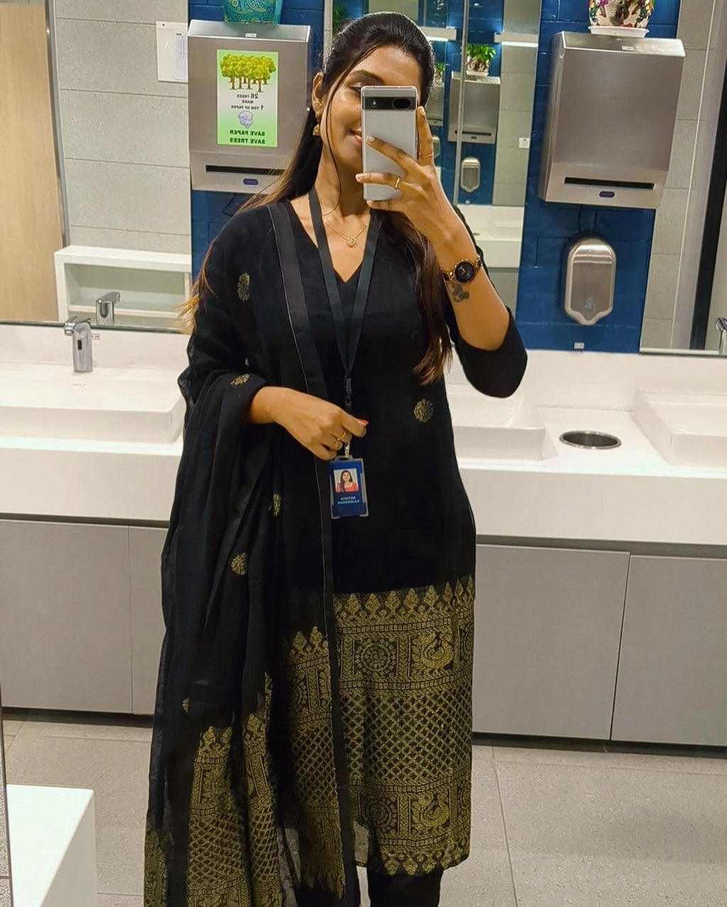 Bhoomika Shrungar Black Raw Silk Suit Set