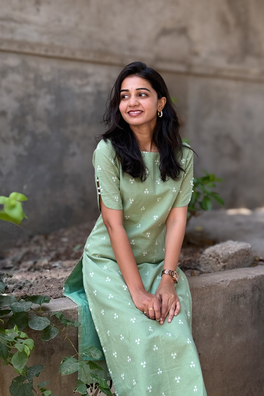 Mint Thread Kurtaset