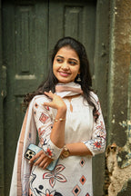 Muslin kurti and dupatta