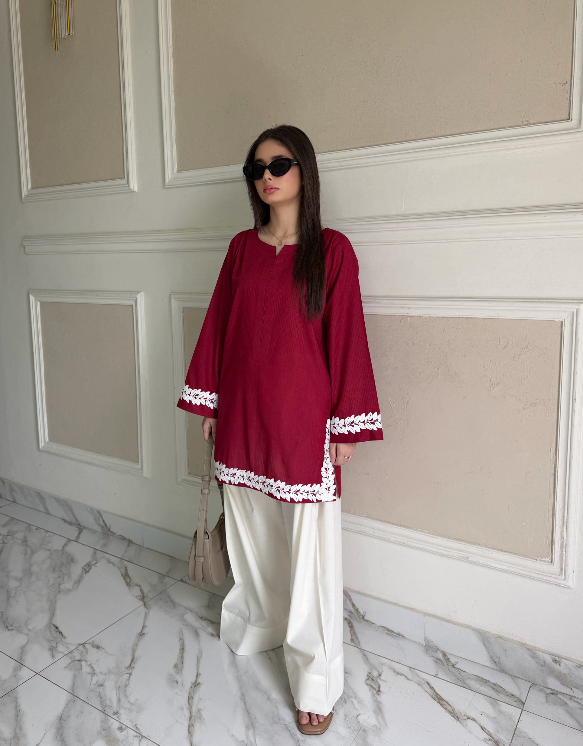 Nuri - 2 PC Stitched Pret