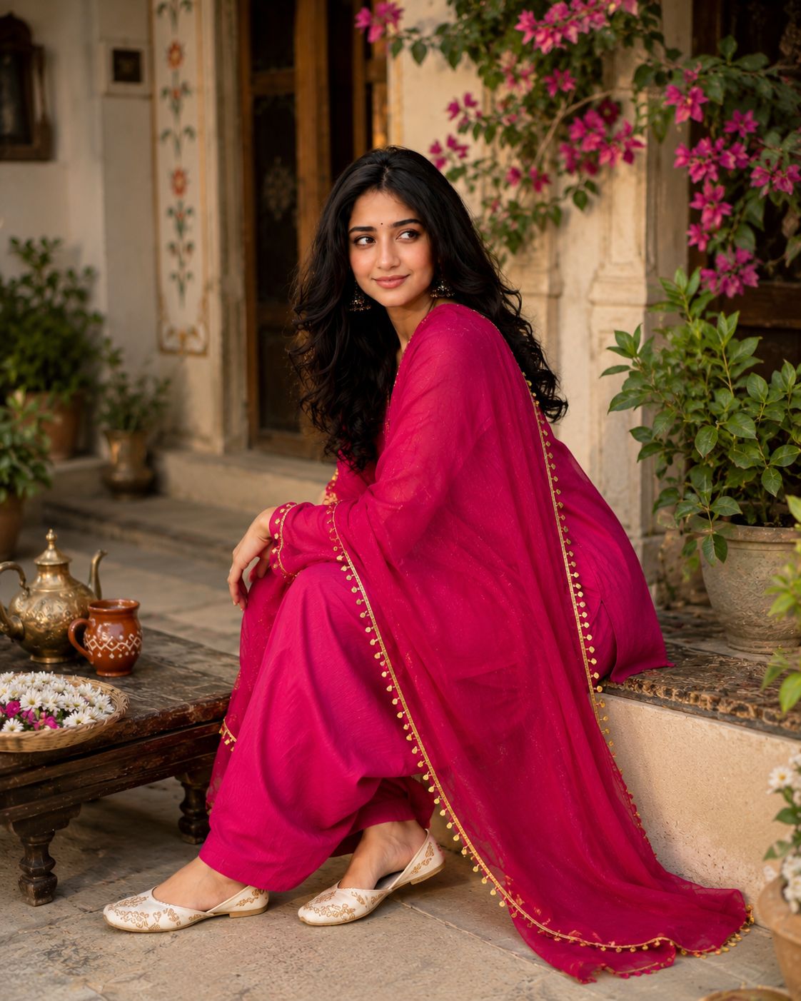 PinkFarshi Salwar Set with dupatta