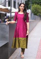 Falisha Rayon Top Pant Set