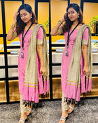 Saumya Shrungar Raw Silk Suit Set