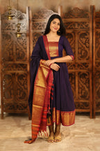Qasmiya Shrungar Pure Cotton Anarkali