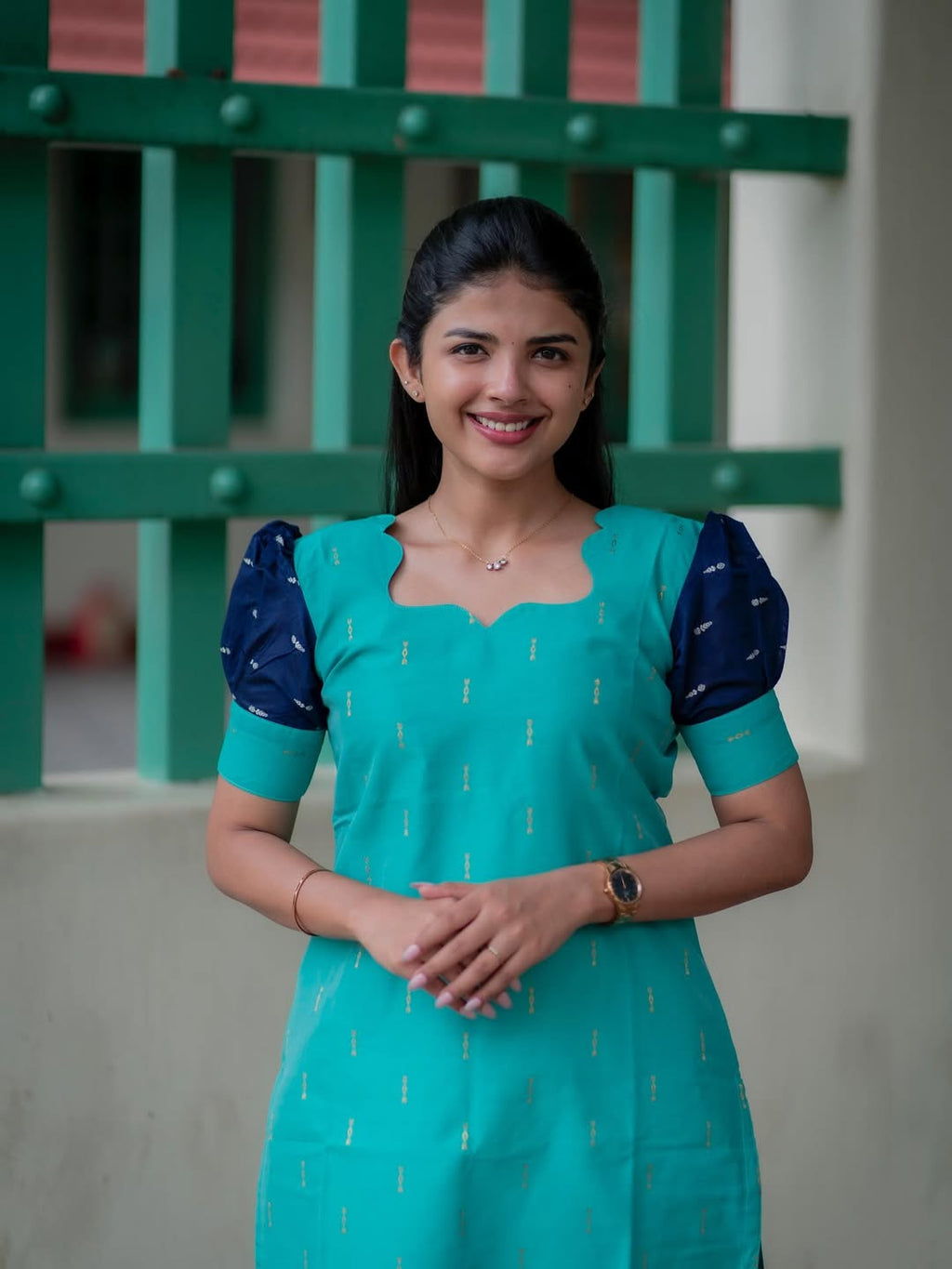 Ishira Tussar Silk Co-ord Set