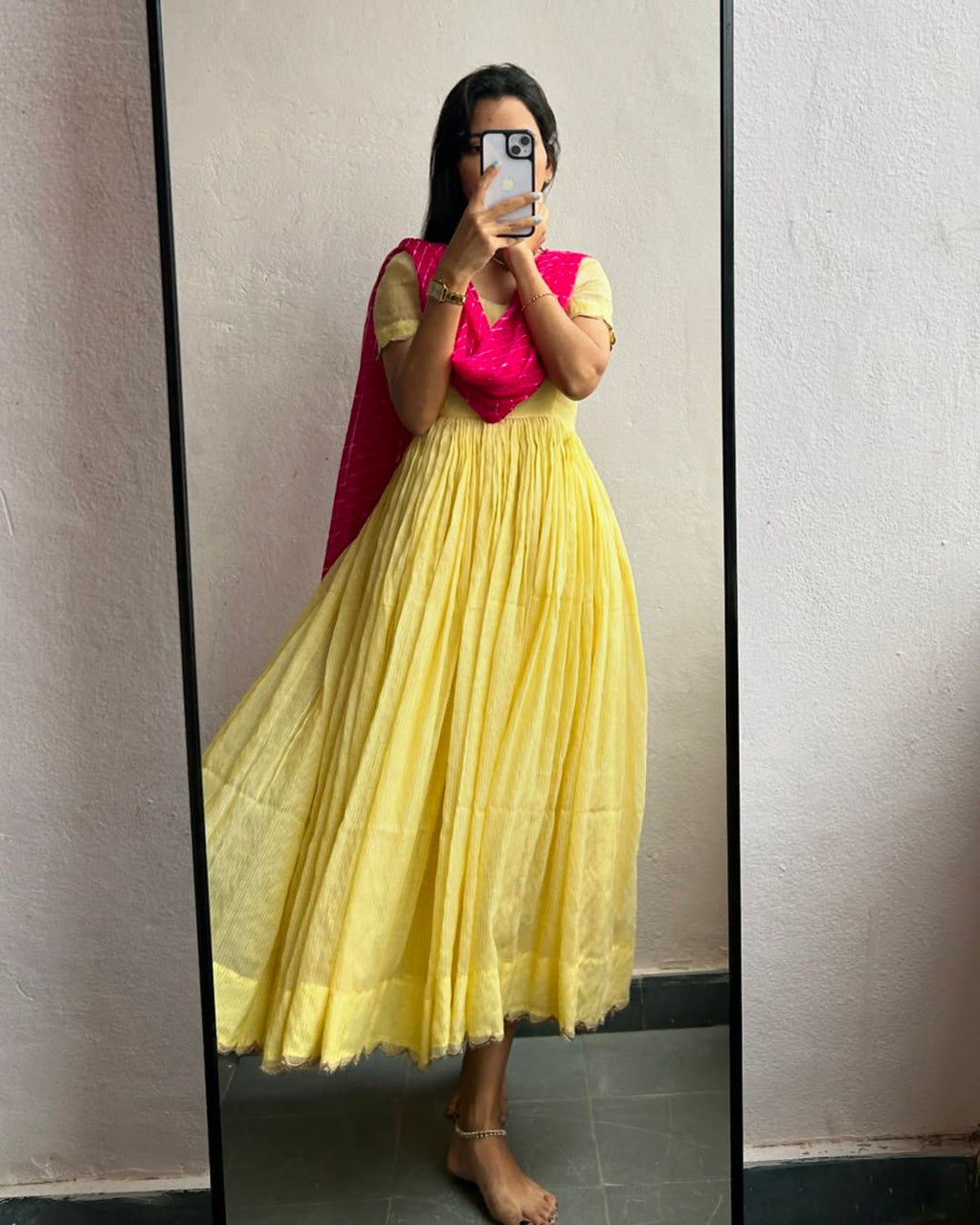 Gauri Lehar Yellow Suit Set