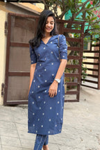 Pure Handloom Cotton kurtaSet