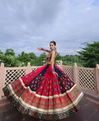 Morbani Multicolor Traditional Gujarati Chaniya Choli