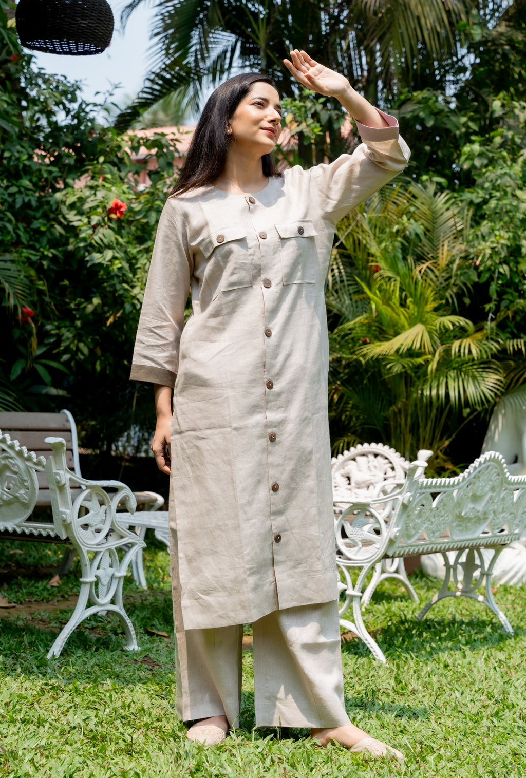 CLAY NATURAL LINEN PAIR