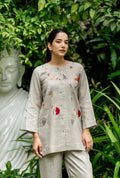 Tea Green Linen Co-ord Set
