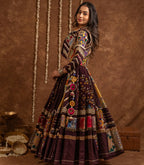 Ghoomar Gujarati Kutchi Floral Hand Embroidery Choli