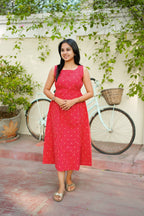 Cherry Crush ALine Maxi