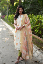 Floral Mist 3 piece suit