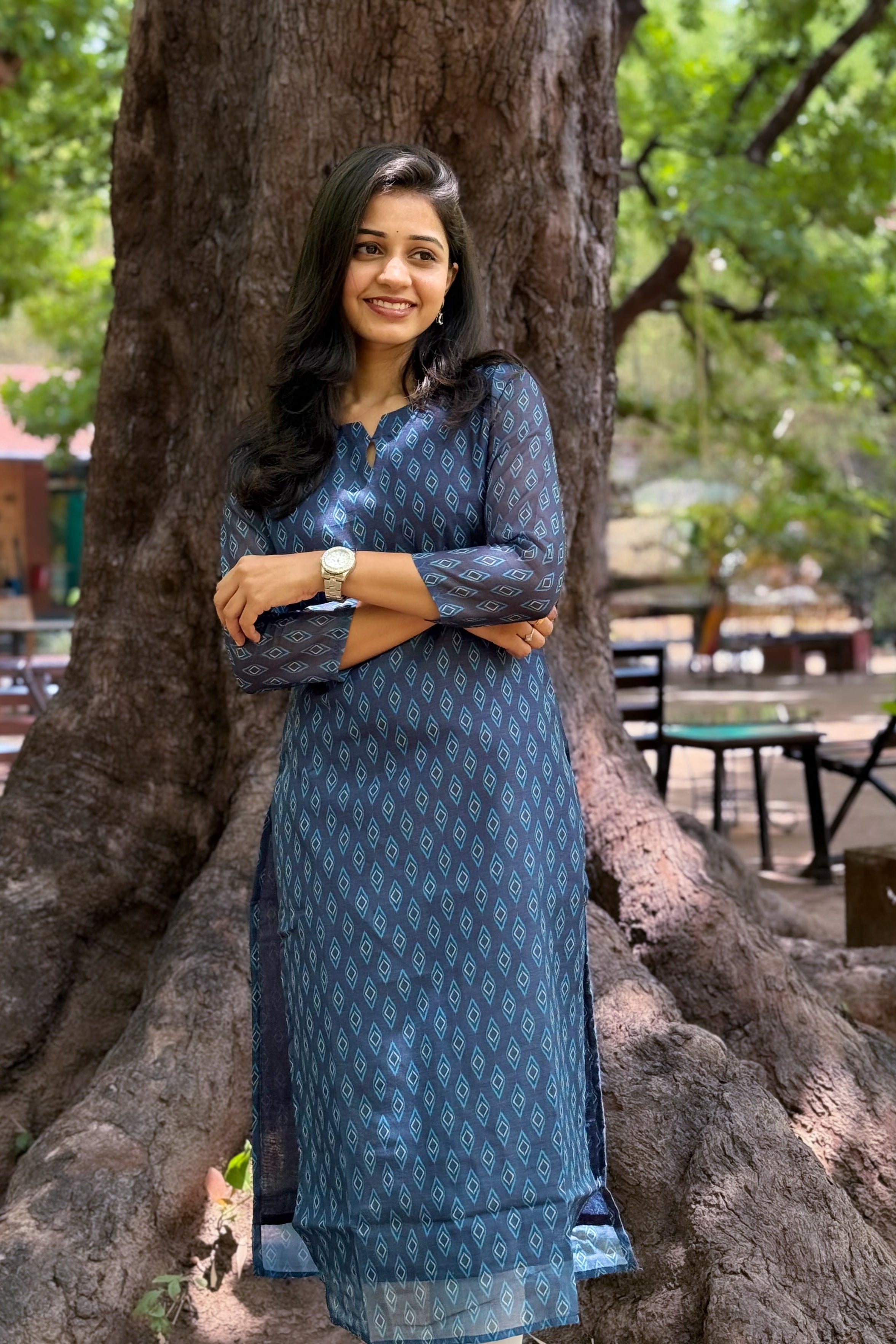 Neel Edit Kurti