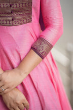 Apoorva Menaka Cotton Temple Anarkali