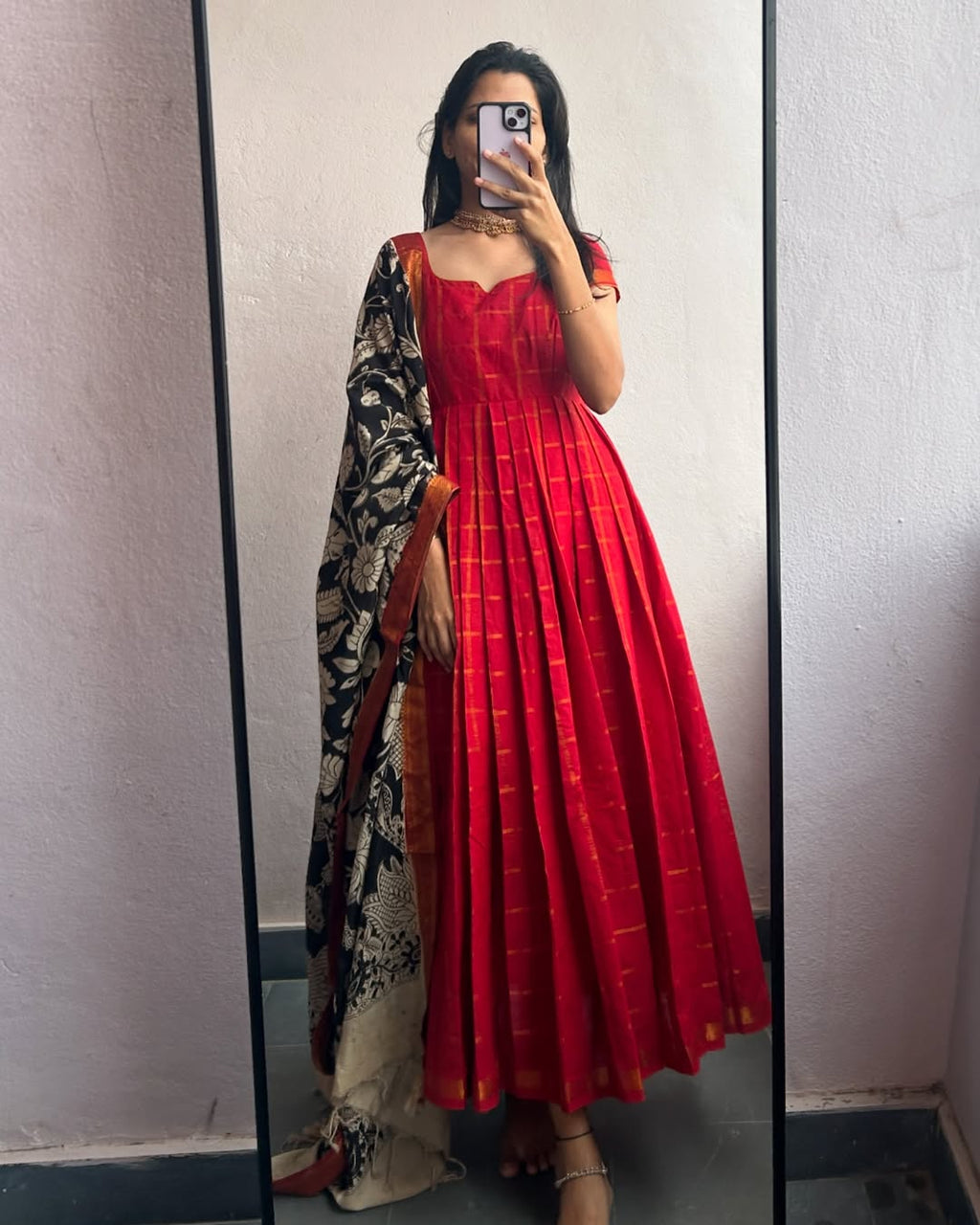 Aarushi Flared Kurta Dupatta Set