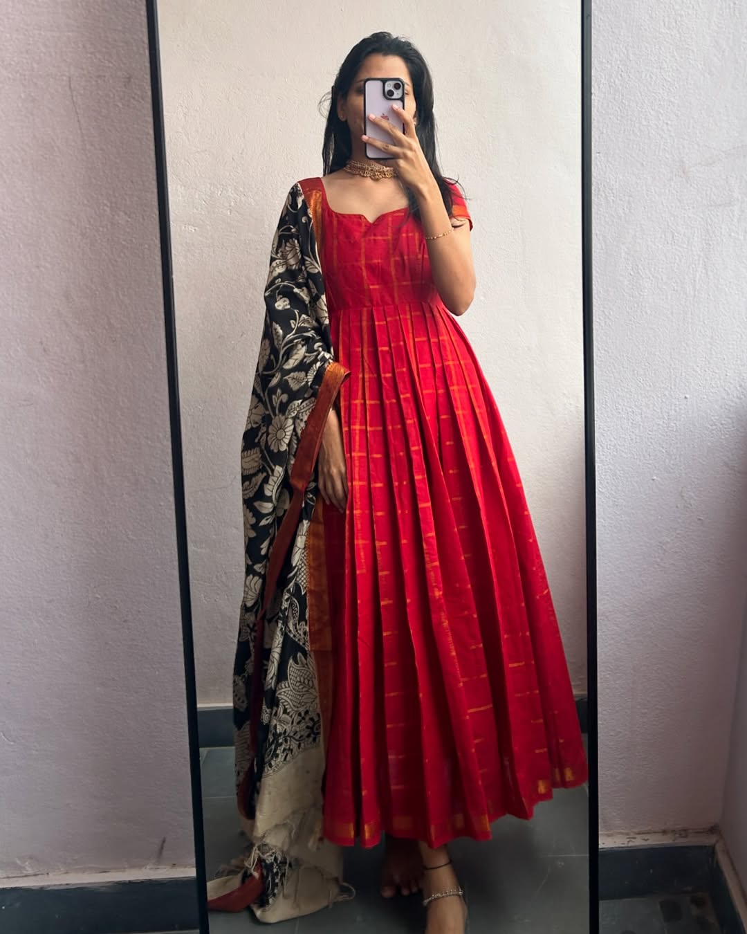 Aarushi Flared Kurta Dupatta Set