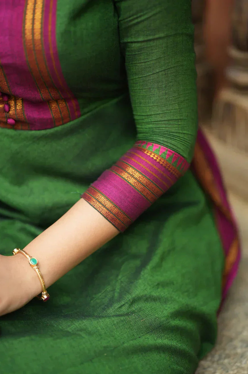 Ushita Shrungar Temple Cotton Anarkali