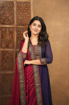 Jhanvi Pure Cotton Temple Anarkali