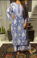 Urmi Chikankari Muslin Co-ord Set