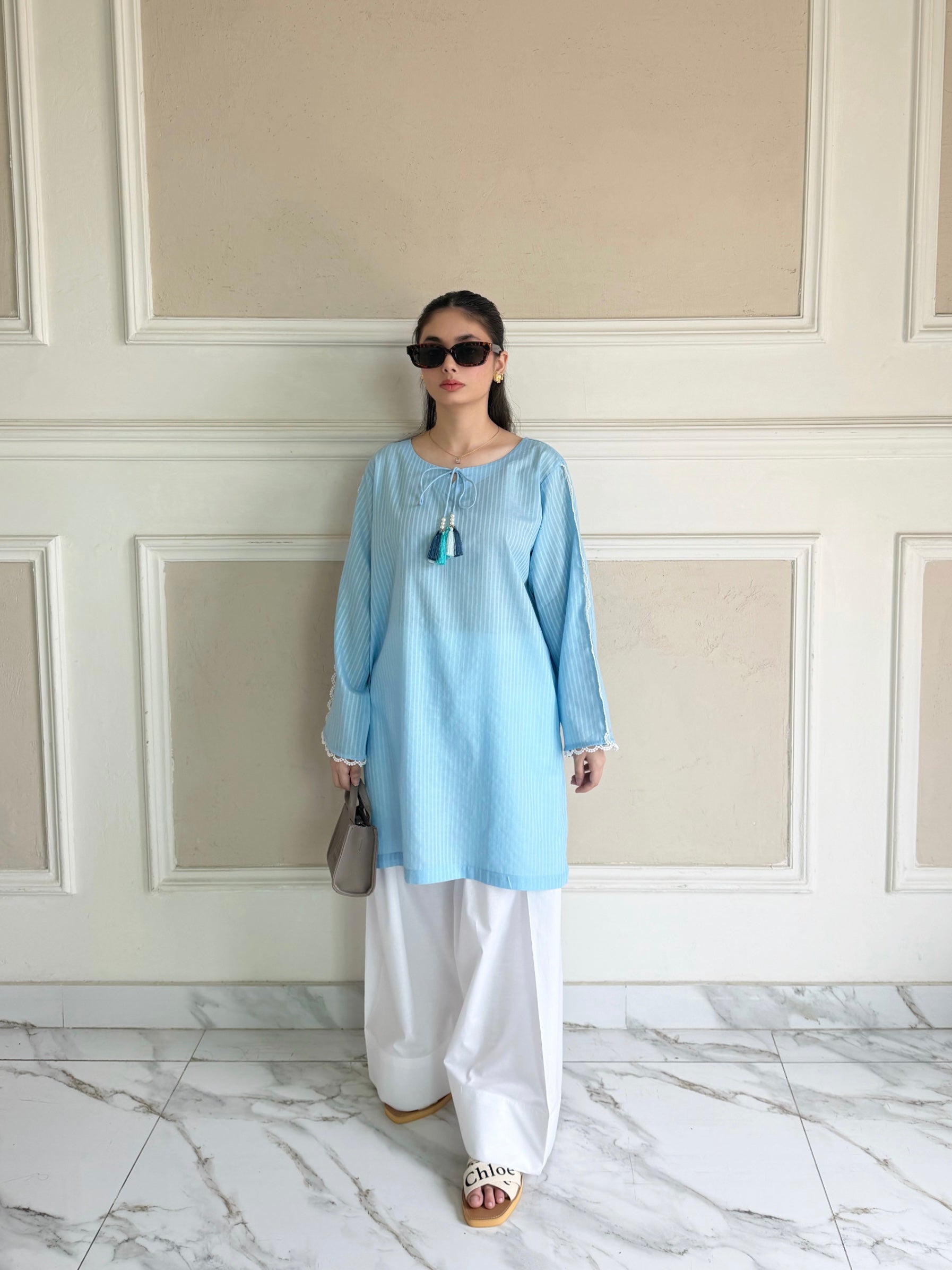 Kiyo - 2 PC Stitched Pret