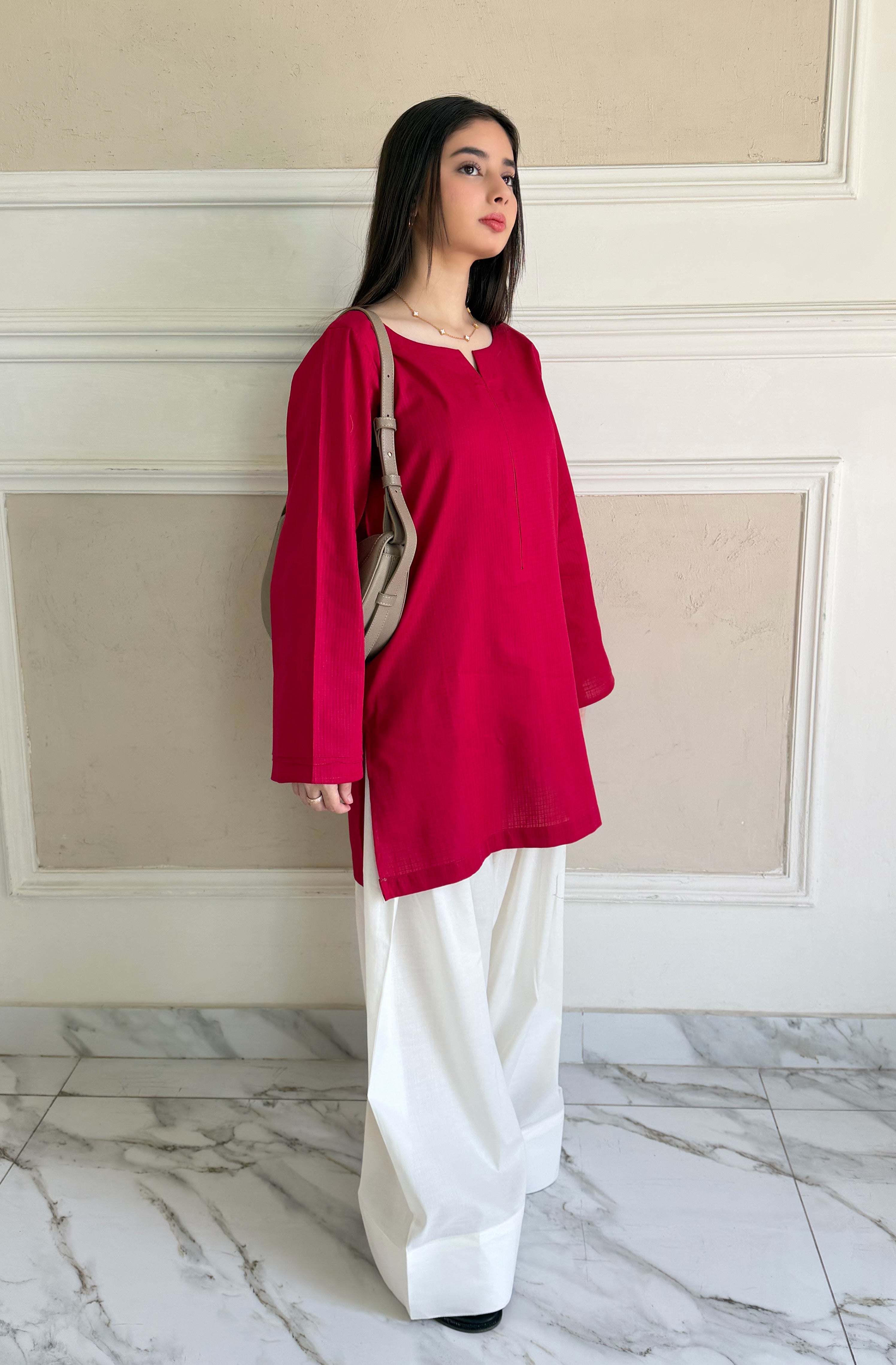 Rose - 2 PC Stitched Pret