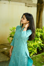 Seafoam Grace kurta set