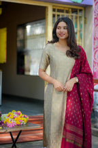 Sand and Scarlet 3 piece suit