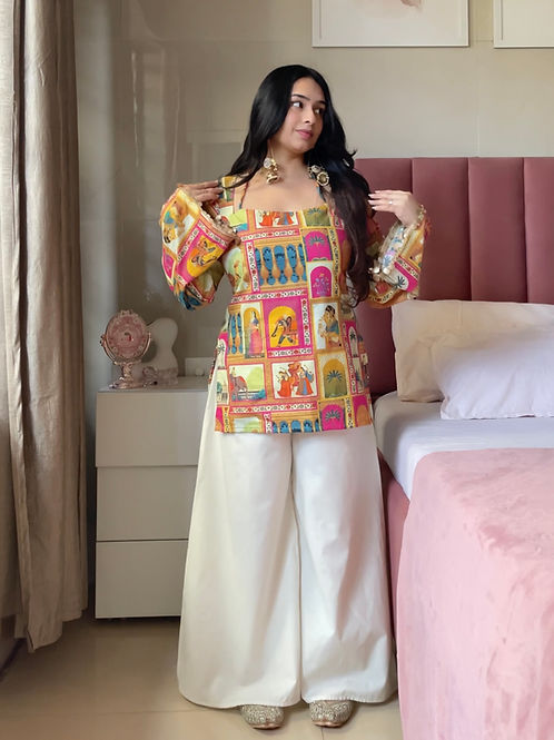 Jaipur Muslin Cotton Kurti Pair