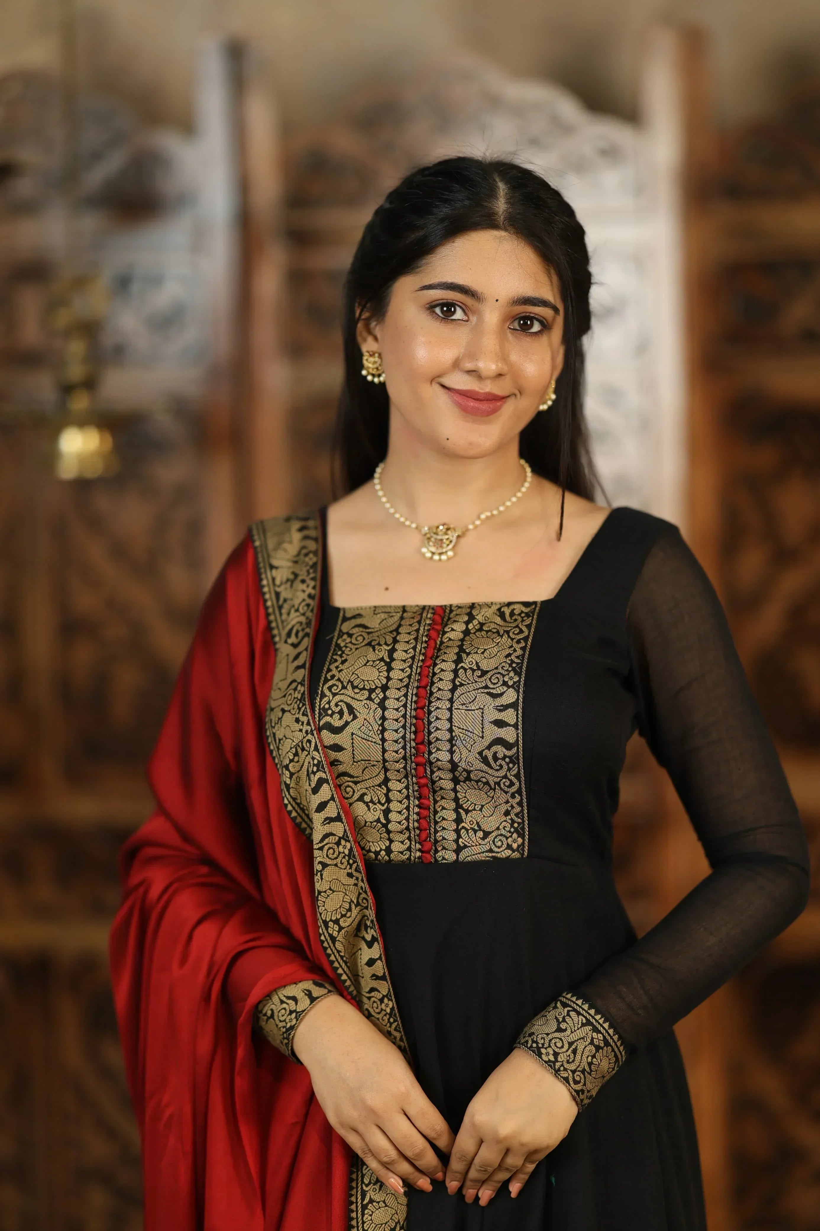 Wrishti Shrungar Pure Cotton Anarkali