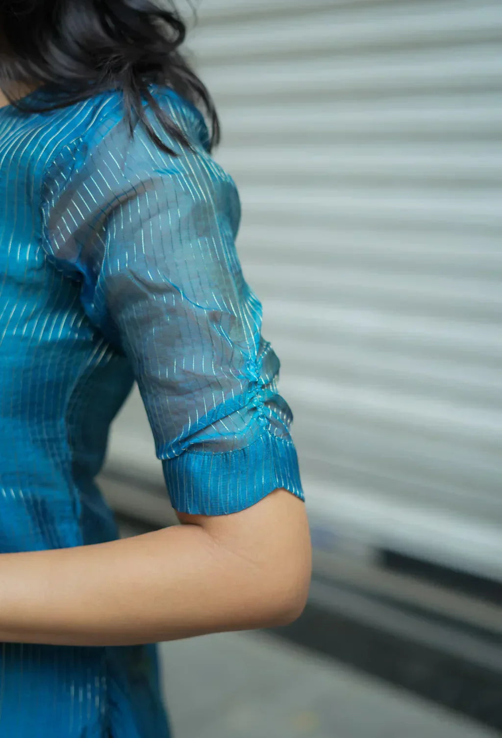 Oorja Shrungar Blue Suit Set
