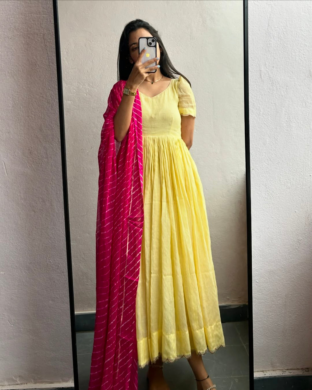 Gauri Lehar Yellow Suit Set