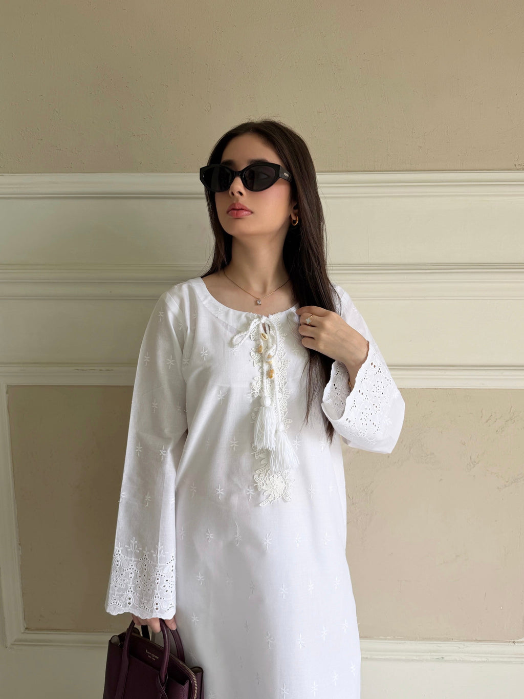 Aven - Fully Embroidered Kurta