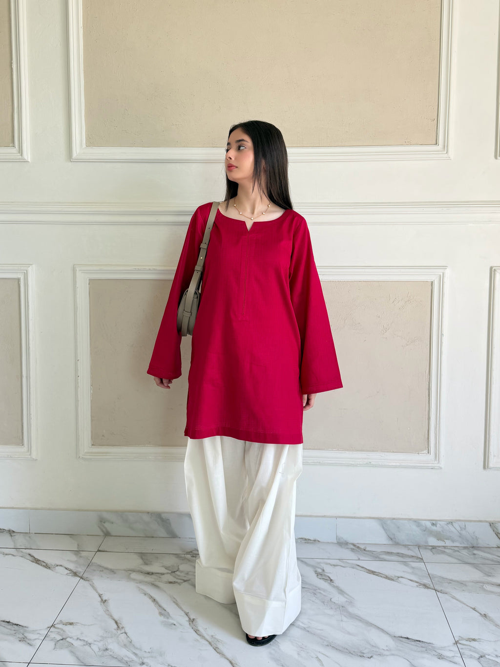 Rose - 2 PC Stitched Pret
