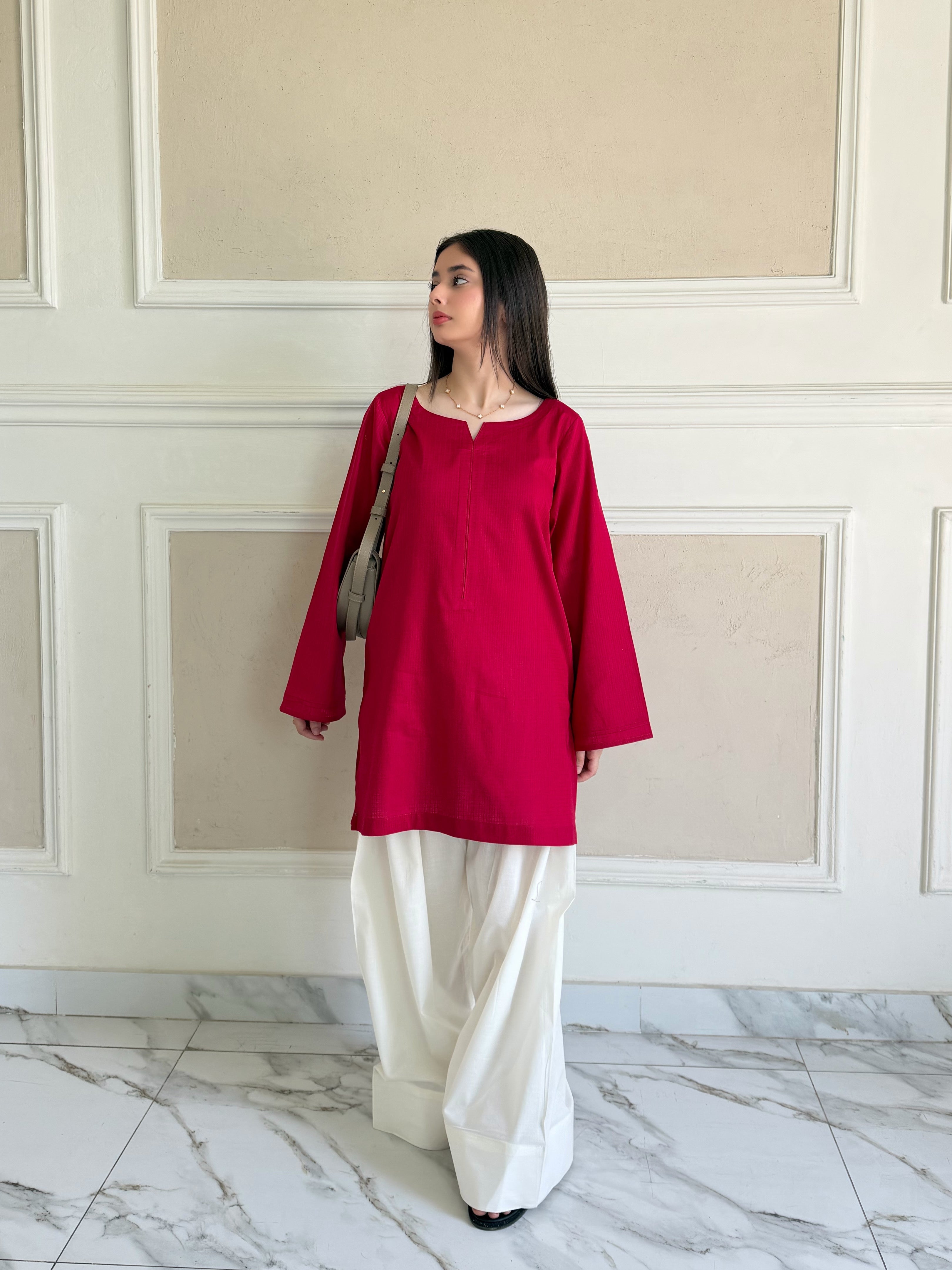 Rose - 2 PC Stitched Pret