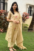 Ira Tissue Silk Kurti Dupatta Set