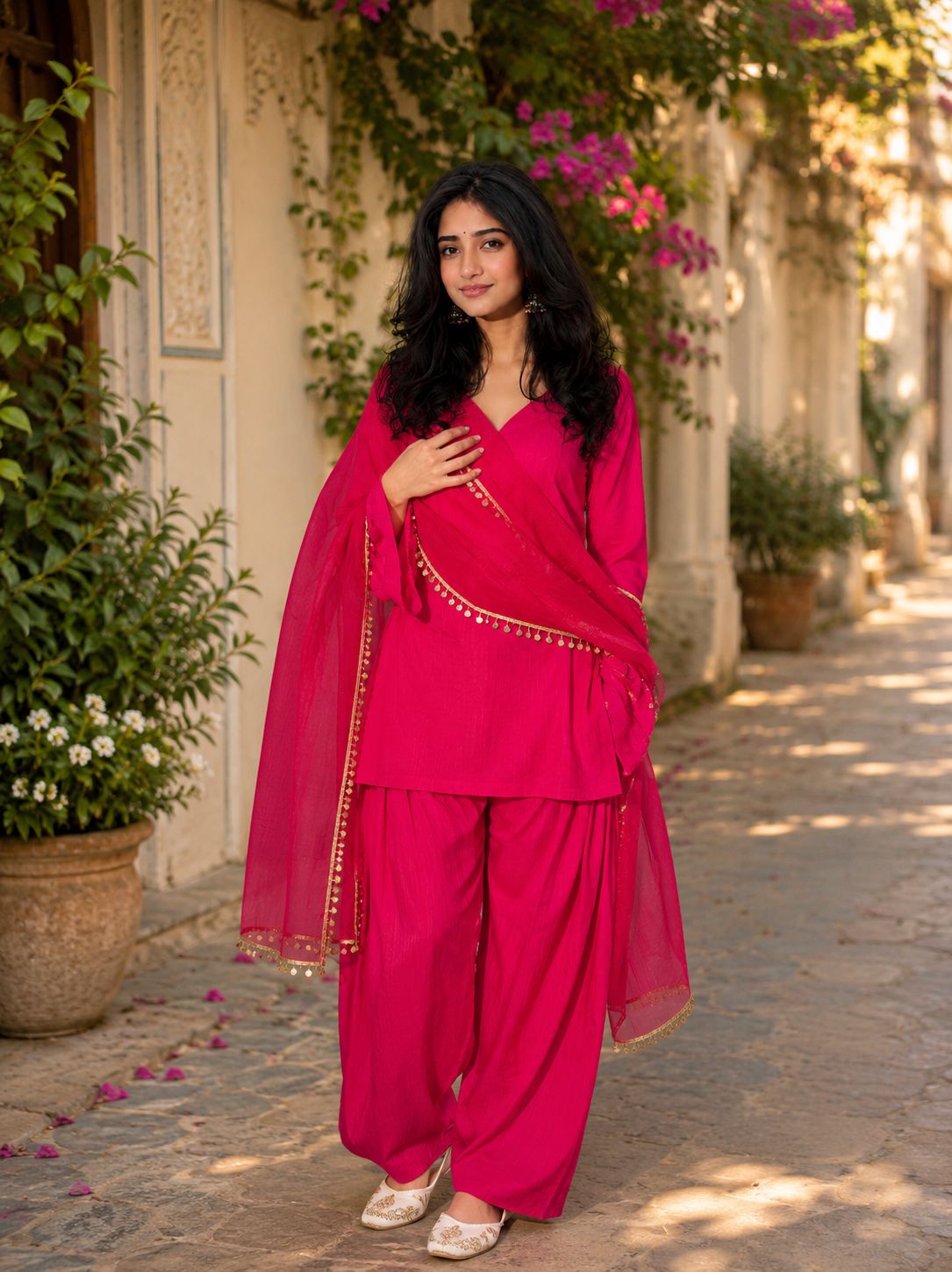 PinkFarshi Salwar Set with dupatta