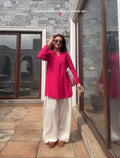 Meher Fuchsia Farshi Shalwar Set