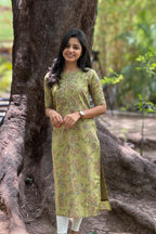 Lush Glow Soft Cotton Kurti