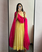 Gauri Lehar Yellow Suit Set