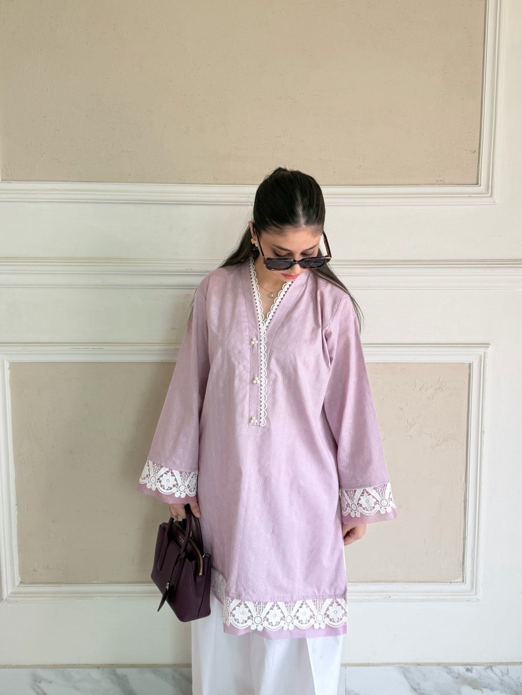 Cyra - All Embroidered Stitched Kurta