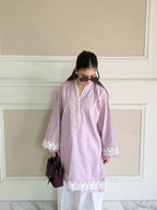Cyra - All Embroidered Stitched Kurta