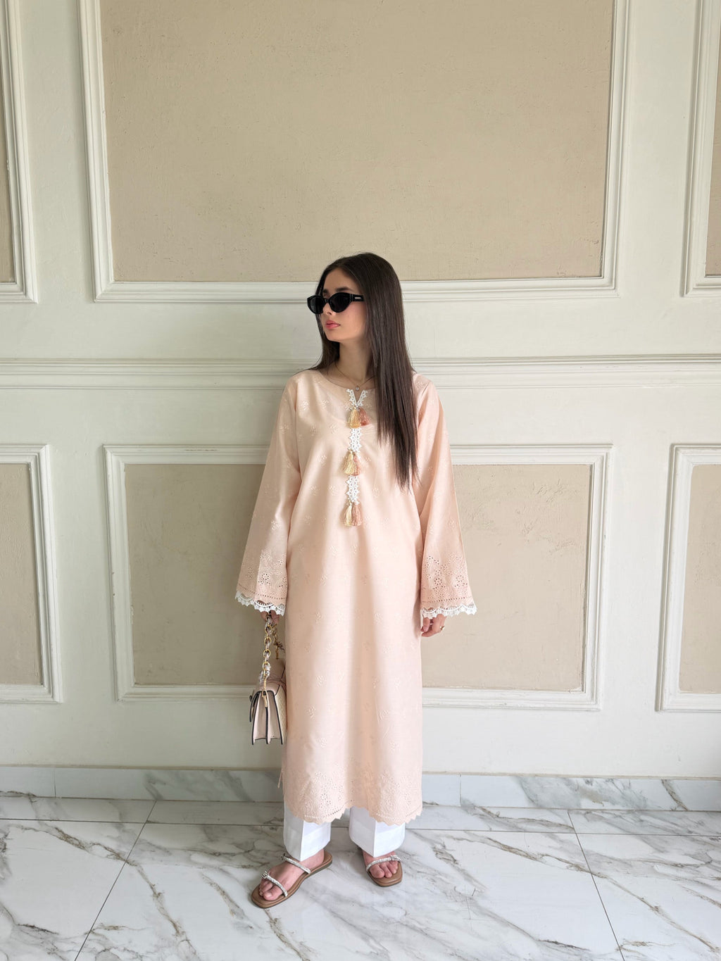 Zyre - Fully Embroidered Kurta