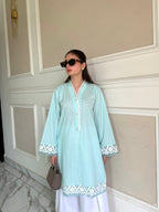 Isola - All Embroidered Stitched Kurta
