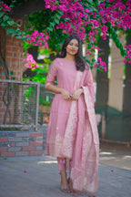 Kota cotton silk 3 piece suit