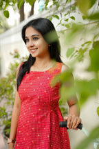 Cherry Crush ALine Maxi