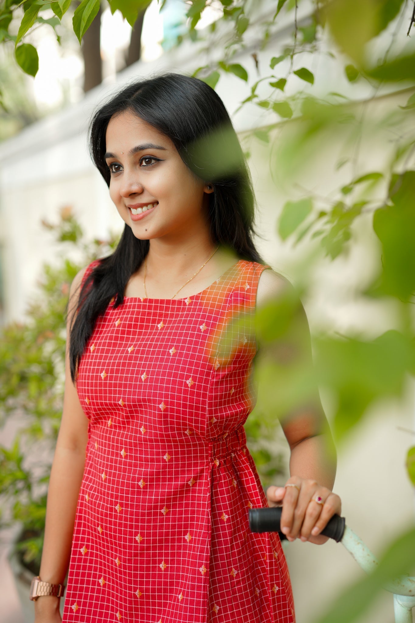 Cherry Crush ALine Maxi
