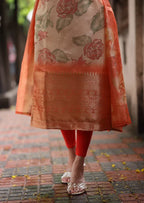 Elnaz Mari Glow Top Dupatta Set
