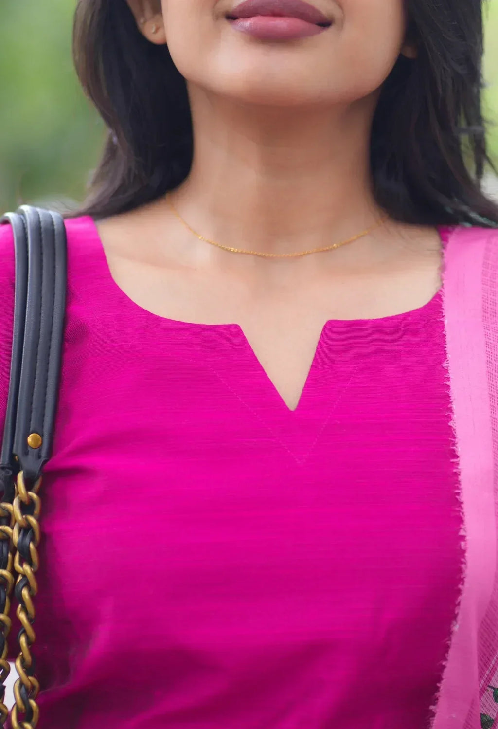 Gulika Rose Milk Kurta Set