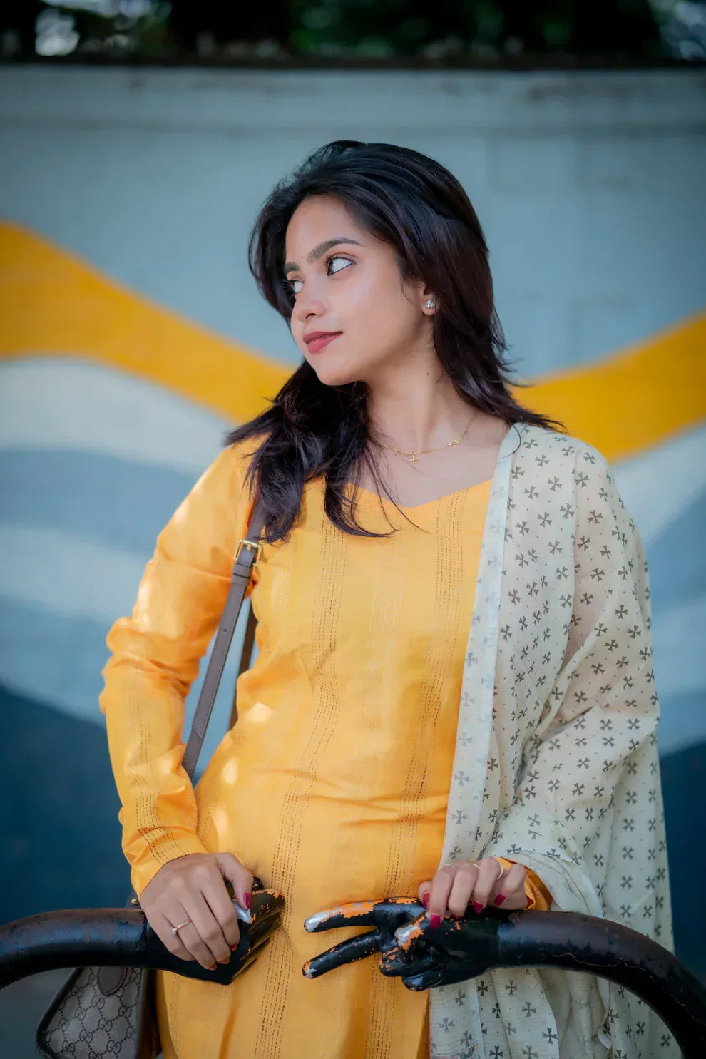 Falak Handwoven Cotton Long Kurta